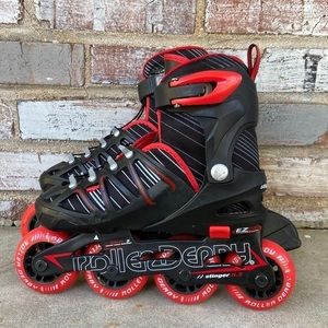 Kids Roller Derby Stinger 5.2 Roller Blades size 12-2